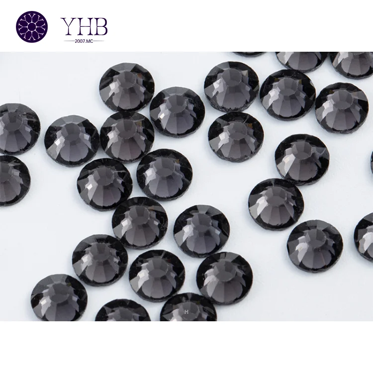 Wholesales DIY Flat Bottom Hot Fix Rhinestones Crystal Glass Beads For Jewelry Making