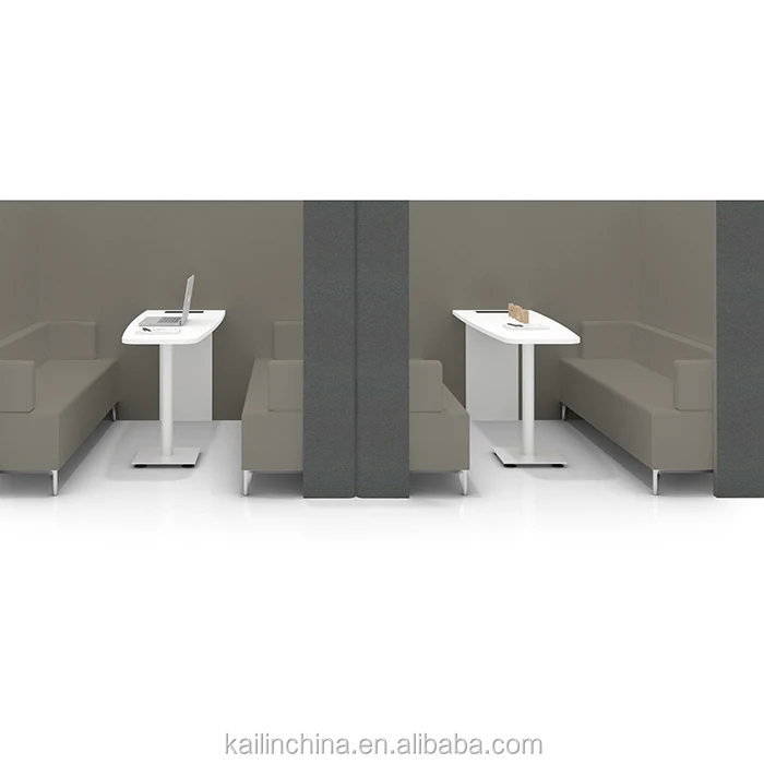 Офисный диван для частных встреч общения с высокой спинкой Коммерческая зона Современная Звукоизоляционная подставка