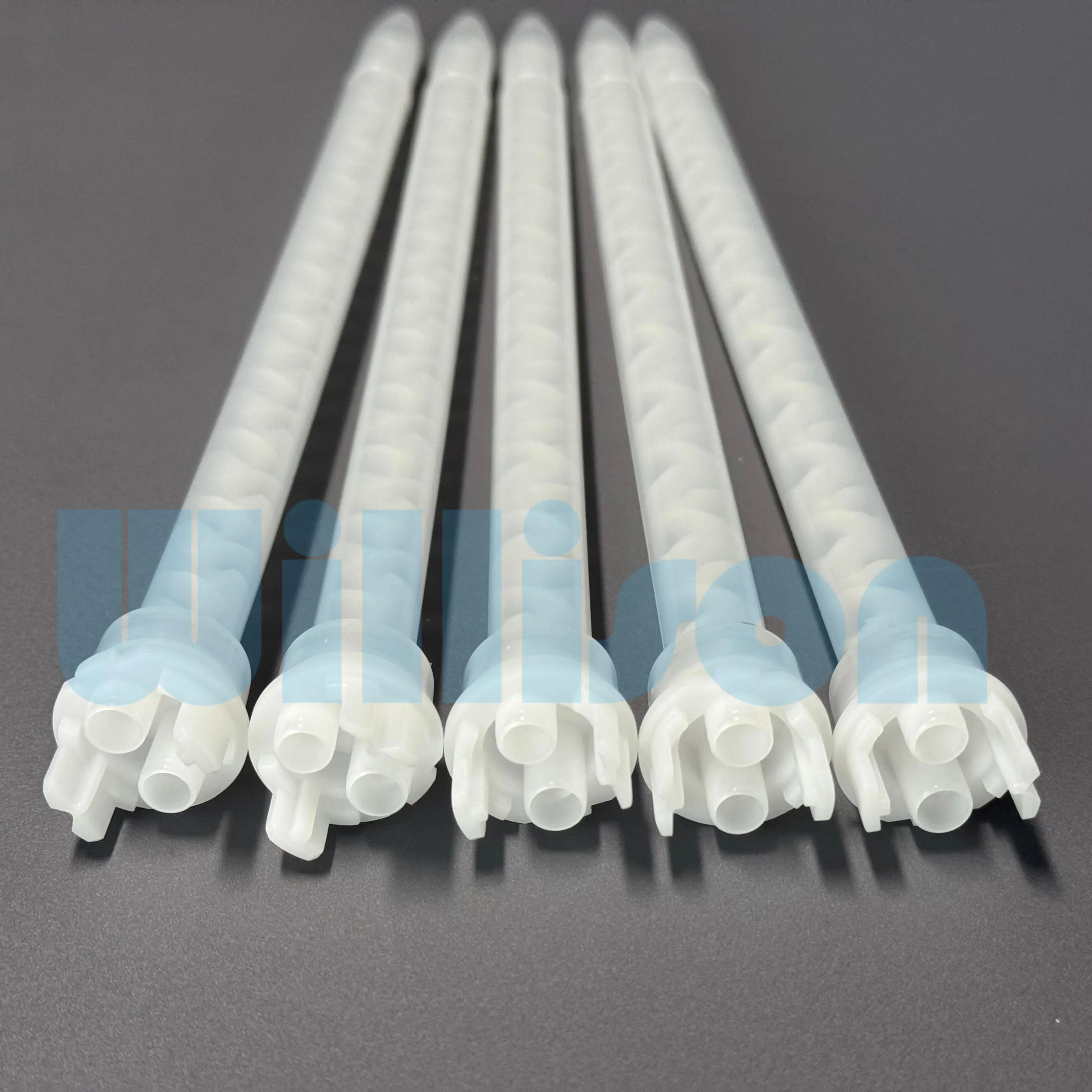 MFQX10-24T 1:1 Ratio Static Mixer Tip F series Round mixing Tube Nozzles Plastic Mixer for AB cartridge 200ml  400ml 1:1/2:1