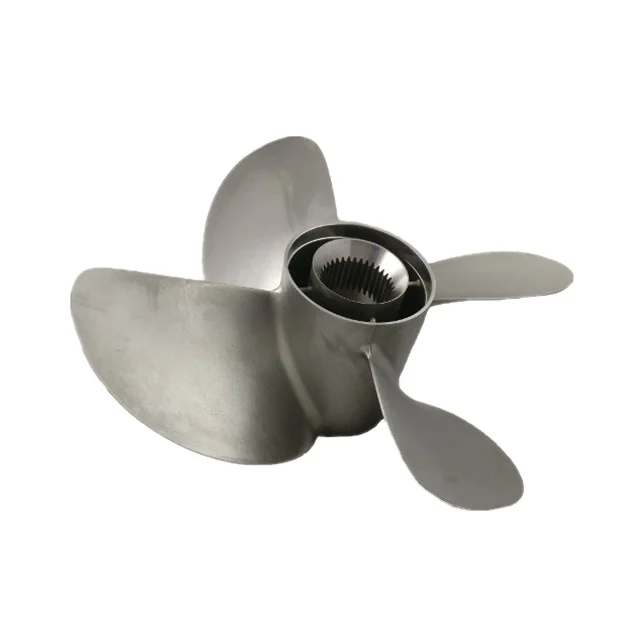 Stainless steel boat outboard diesel engine propeller