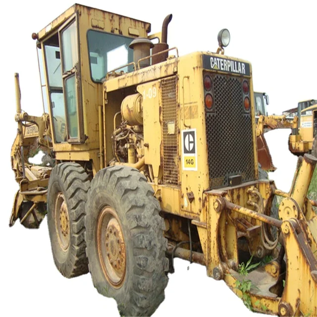 Б/у автогрейдер cat 14 г 12 б/у caterpillar для продажи низкая цена в Шанхае Китай