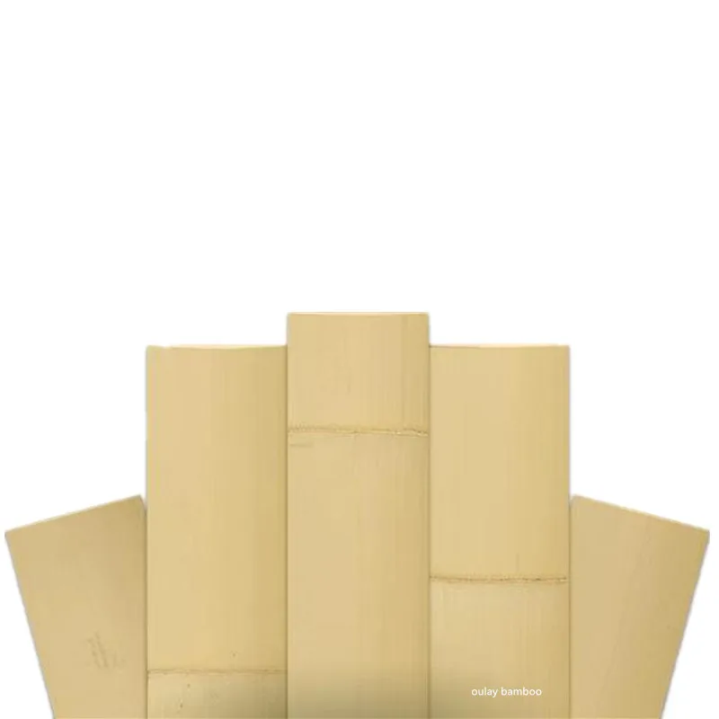 4~12cm  Customized Bamboo Cutting  Strips  Polishing Long Bamboo Slices Price Need Negotiate