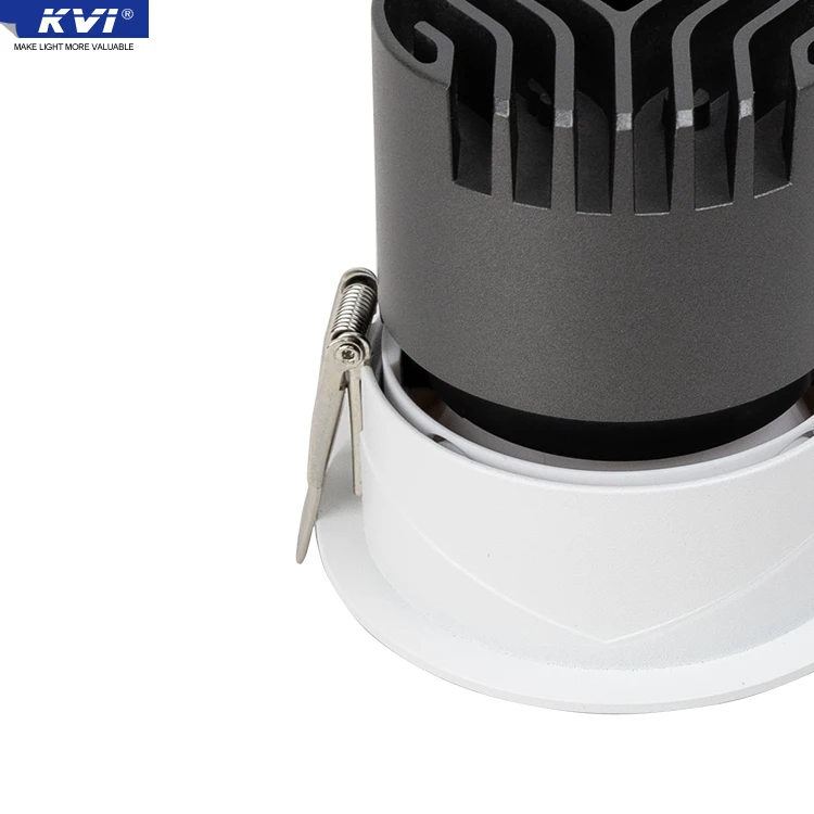 Good Price Adjustable Beam Angle Deep Anti Glare Design Aluminum COB Chip LED Down Lamp