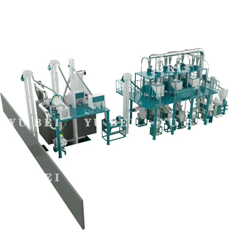 20ton  30 ton 50ton per day 2024 new style wheat flour milling machinery wheat grinding machine price  wheat milling machine