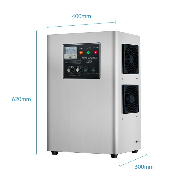 Factory Supply 10g 15g 20g ozono Generator Adjustable Ozone Machinery Industrial Ozone Generator
