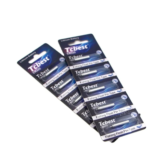 Hot Selling Long-term Reliability CR322 3V Battery Cell for Led Fish Buoy Luminous Fishing Float