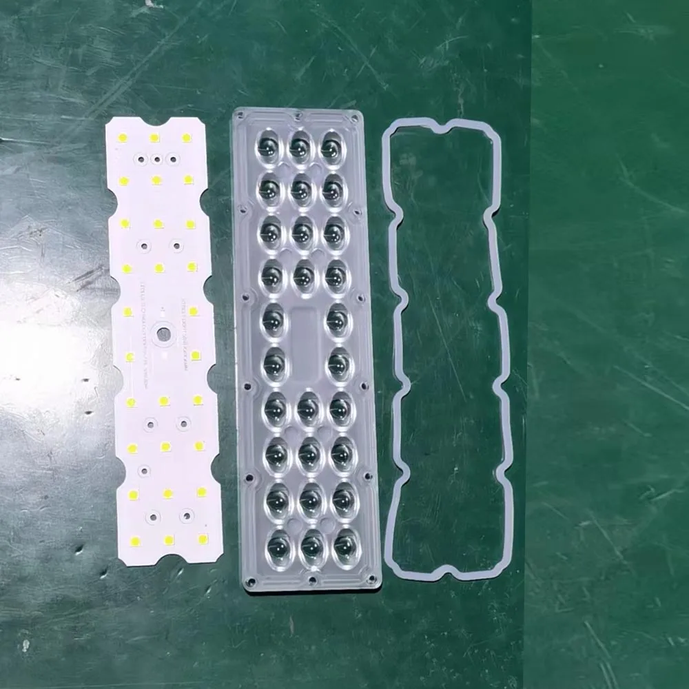 LED SMD5050 Aluminum  pcb board  with lens for street lights