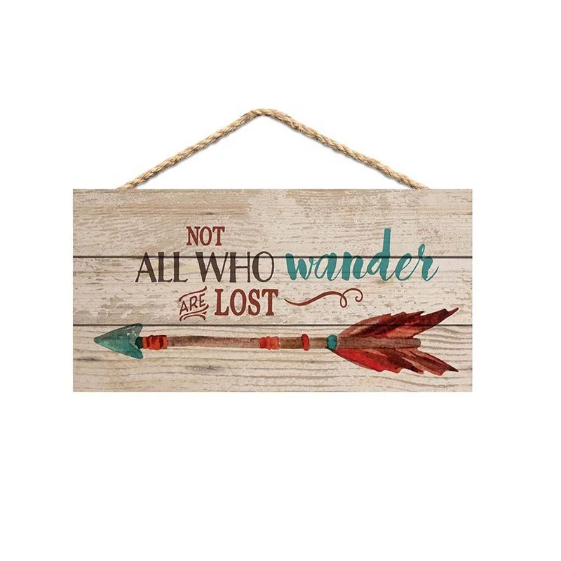 Creative Alphabet Plaque Fashionable Art Minds Wood Holiday Decoration Pendant Wooden Listing