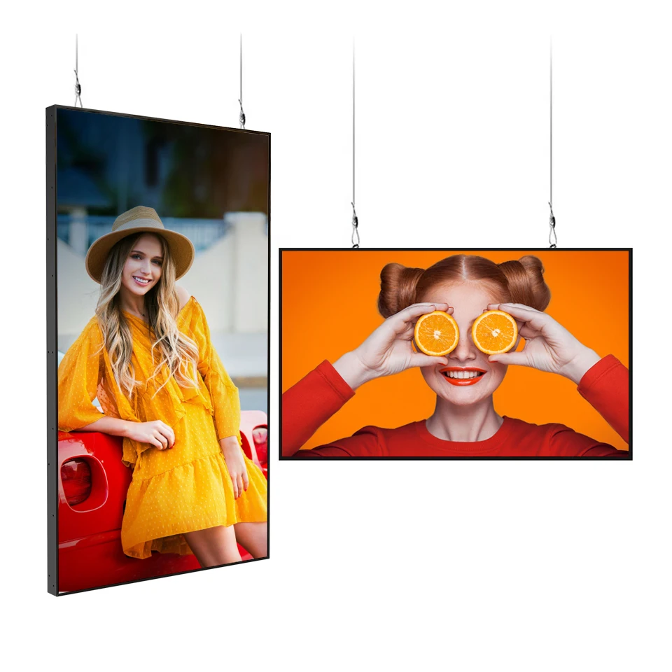 High Brightness LCD Display Monitor Window Advertising Screen 3000 nit Digital Signage Sunlight Readable Window Facing Display