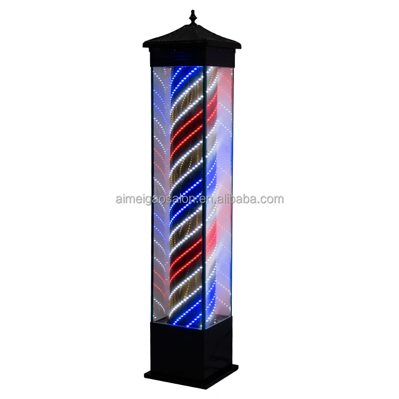 Diant LED Lighting pole Classic Rotating Light Hair Salon Shop Beauty Sign Barber shop pole