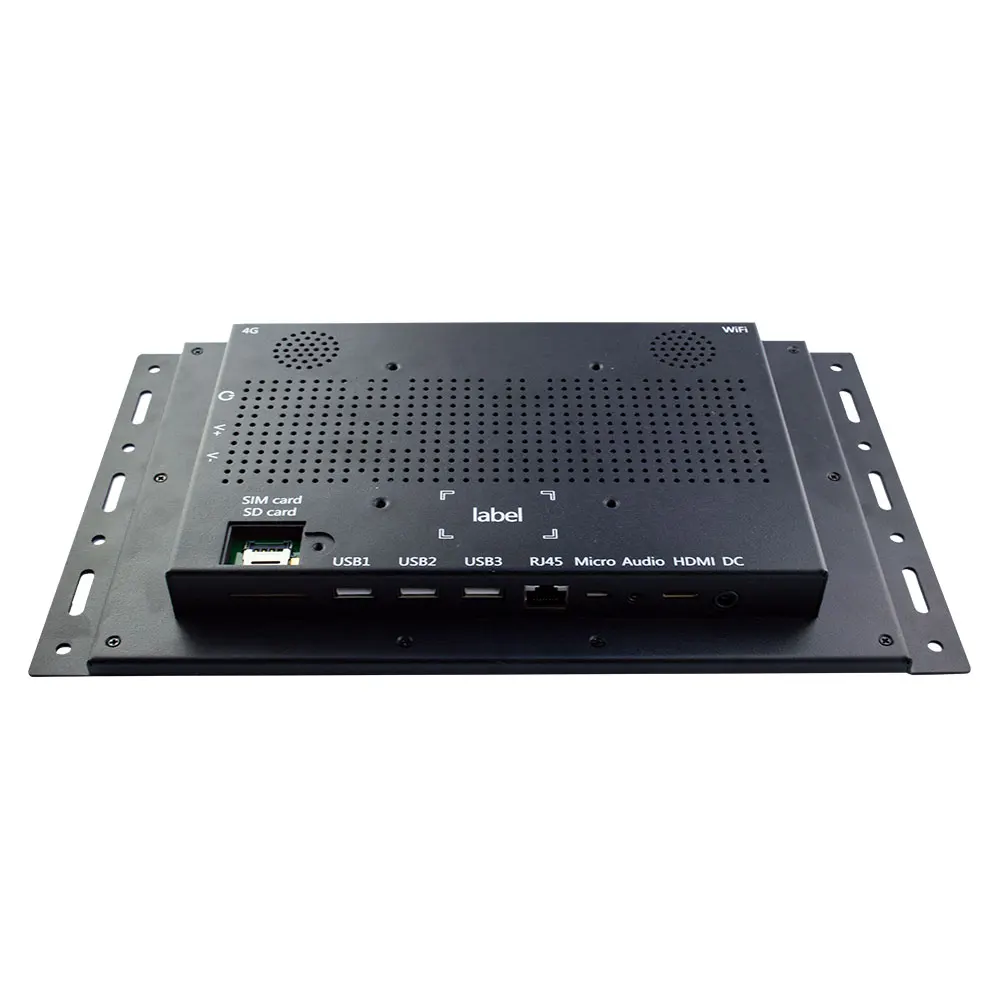 10.1 15.6 inch Industrial embedded Monitor HD LCD Screen PCAP touch All-in-One Panel PC Monitor Digital Signage