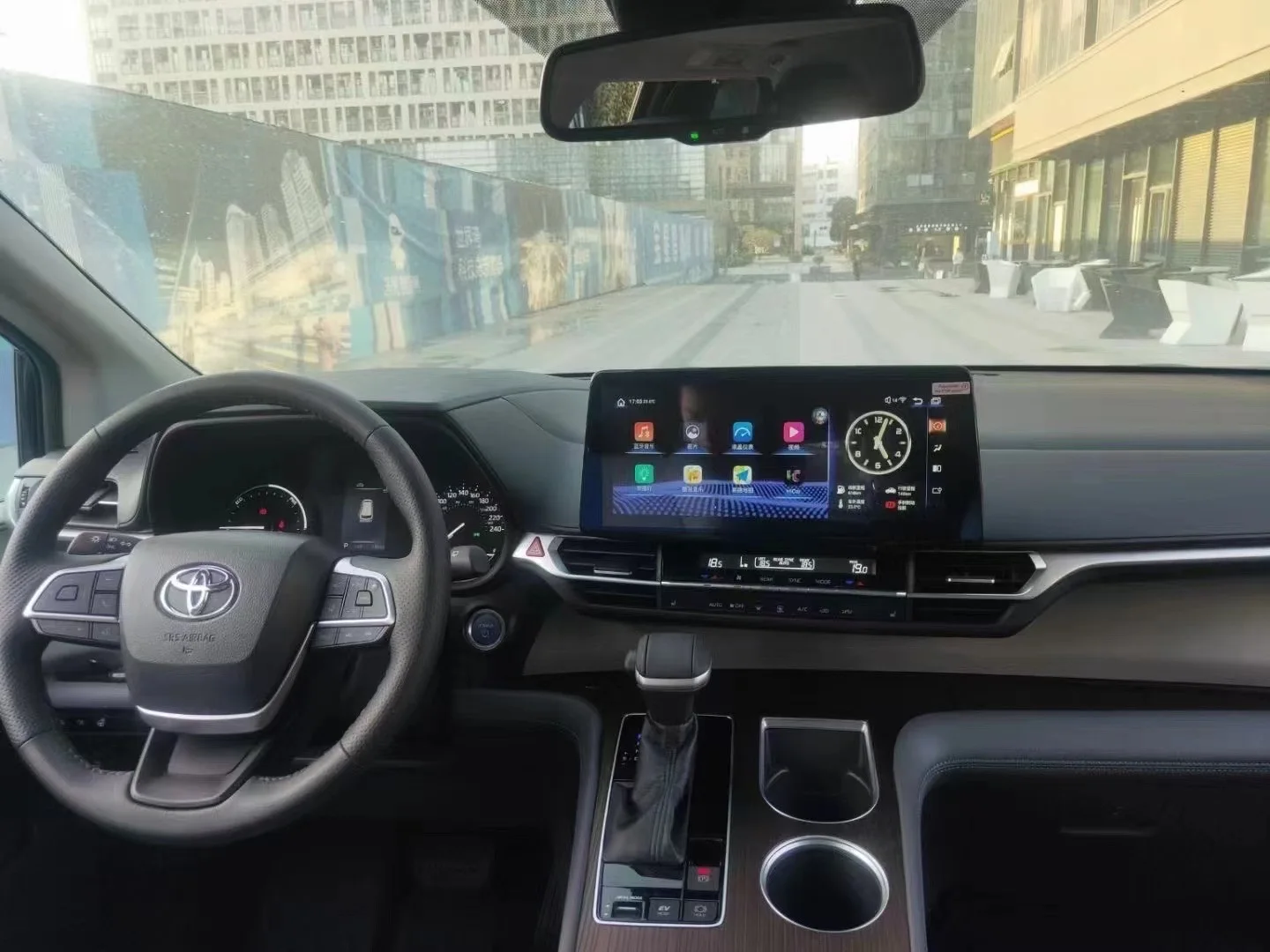 12 3 'Carplay для Toyota Sienna 2021-2022 Android 13 GPS navi мультимедийный плеер беспроводной автомобильный радиоприемник HD экран