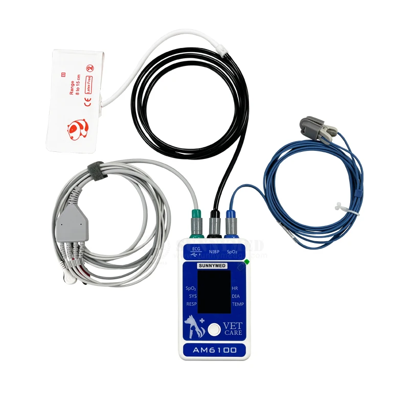 SY-AM6100 Animal Veterinary Vet Pet Products Tensionmeter NIBP BP Blood Pressure Monitor