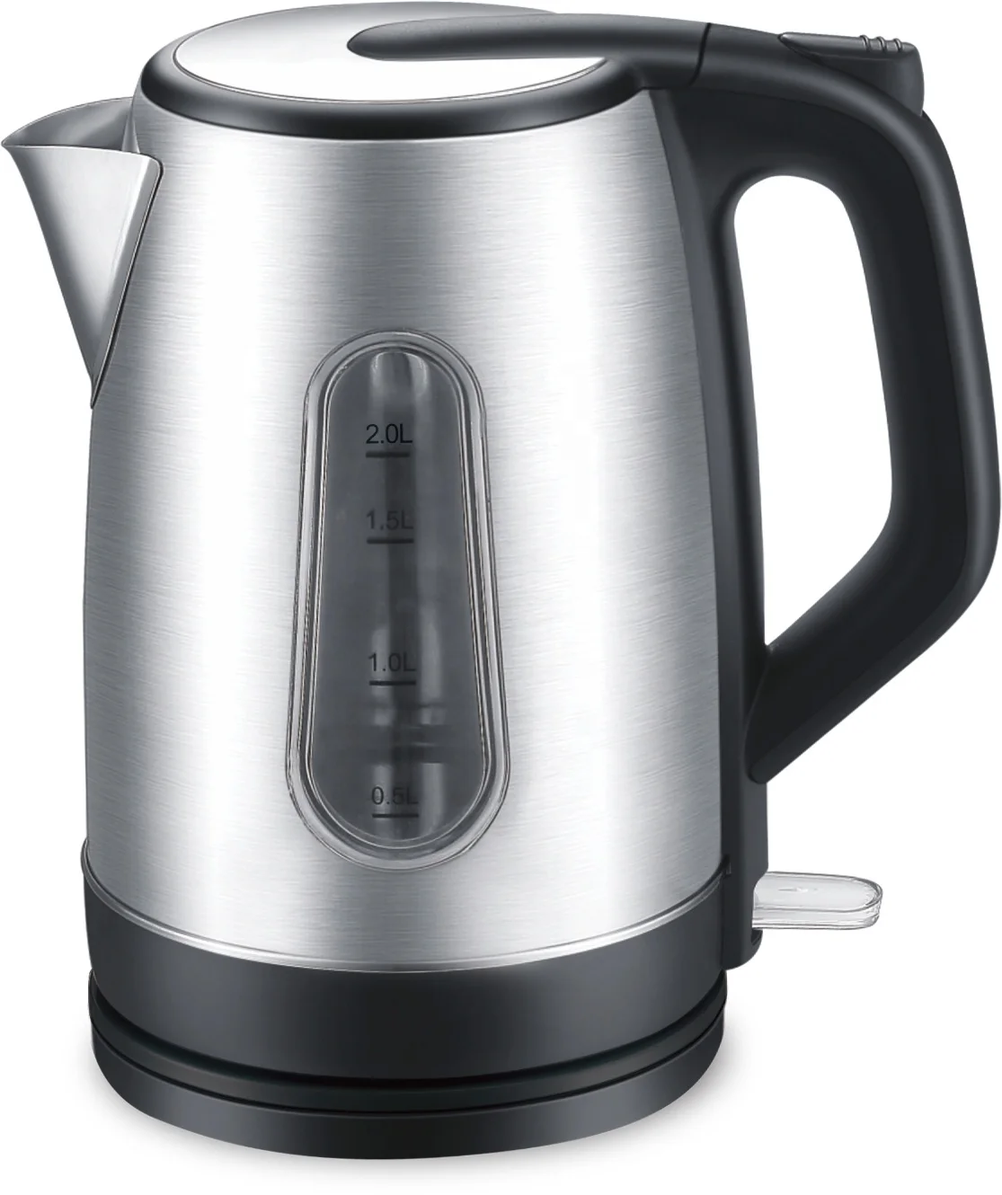 High Level Stainless Steel 1.7L Electric Kettle SS 304 with Strix Controller with Water level window