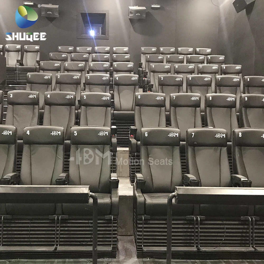4D/5D/6D/7D theater,3DOF motion chair,2 seats in one platform,two different models