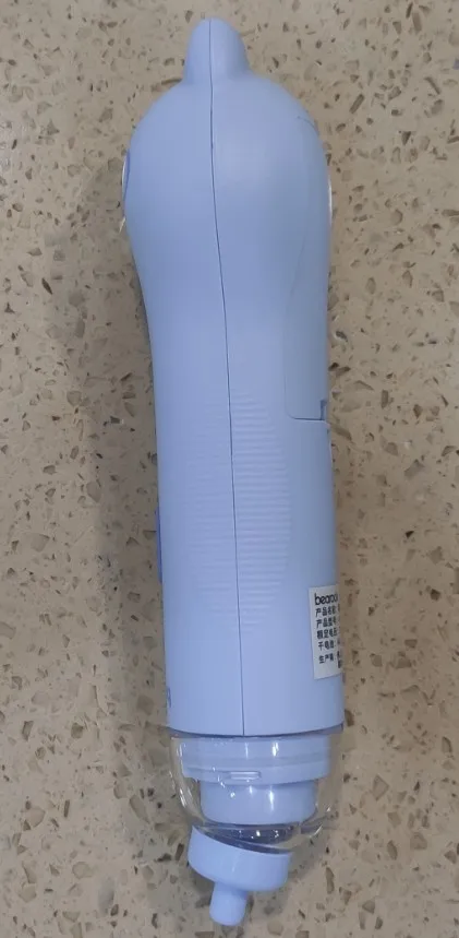 Battery operated nose cleaner with comfort music sound for baby and adult use