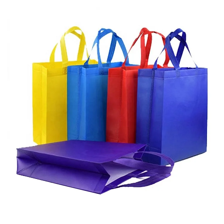 Экологически чистая, переработанная Сумка-тоут для покупок, прочная Нетканая сумка с логотипом