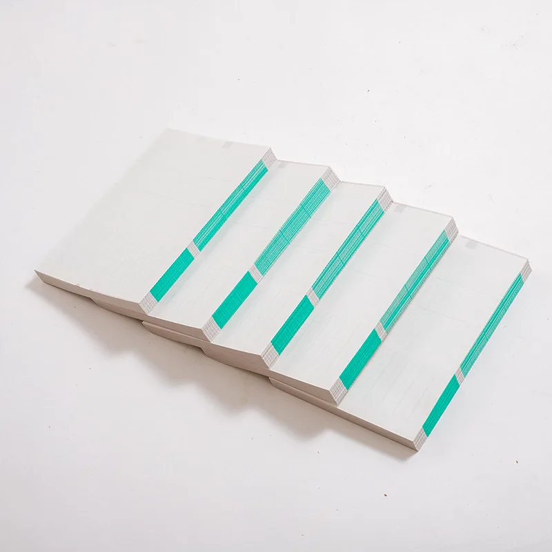 Factory Supply ECG Thermal Paper 152*90mm 150 Sheet z Fold Hospital Medical Recording Paper