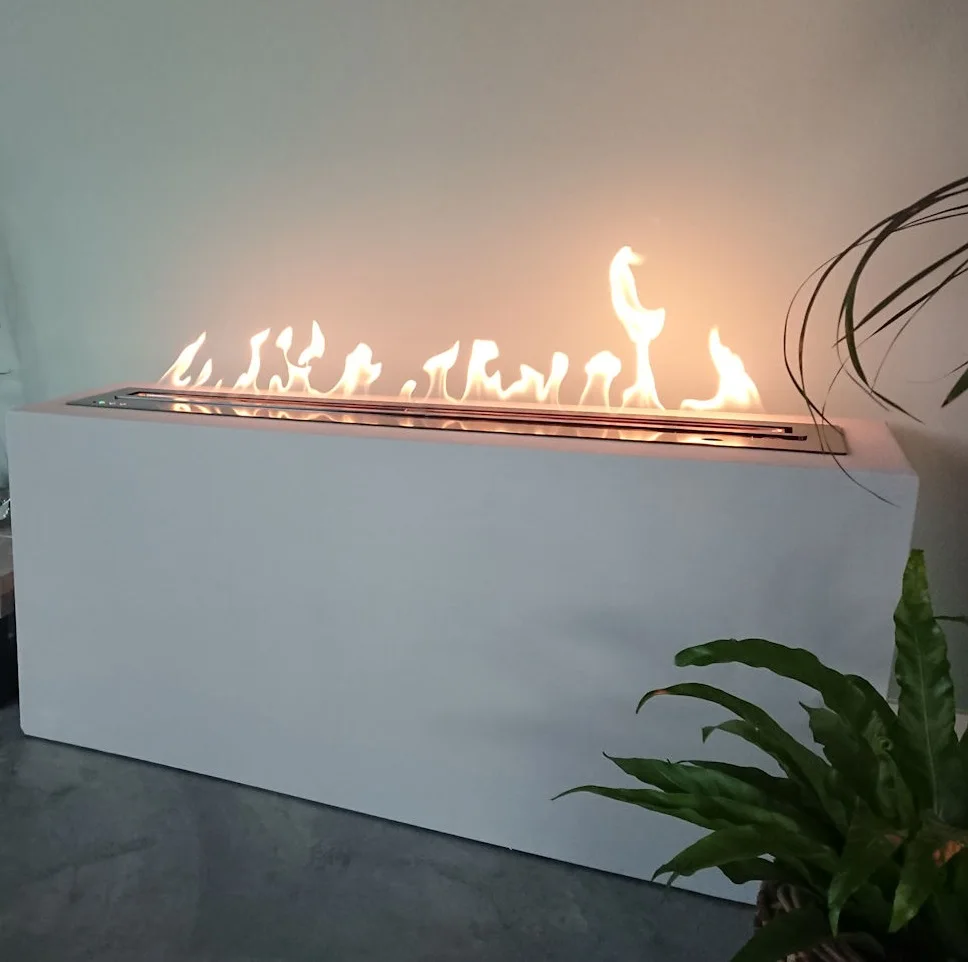 High Quality SR78 modern indoor fireplace entertainment center with fireplace bio fuel fire burner