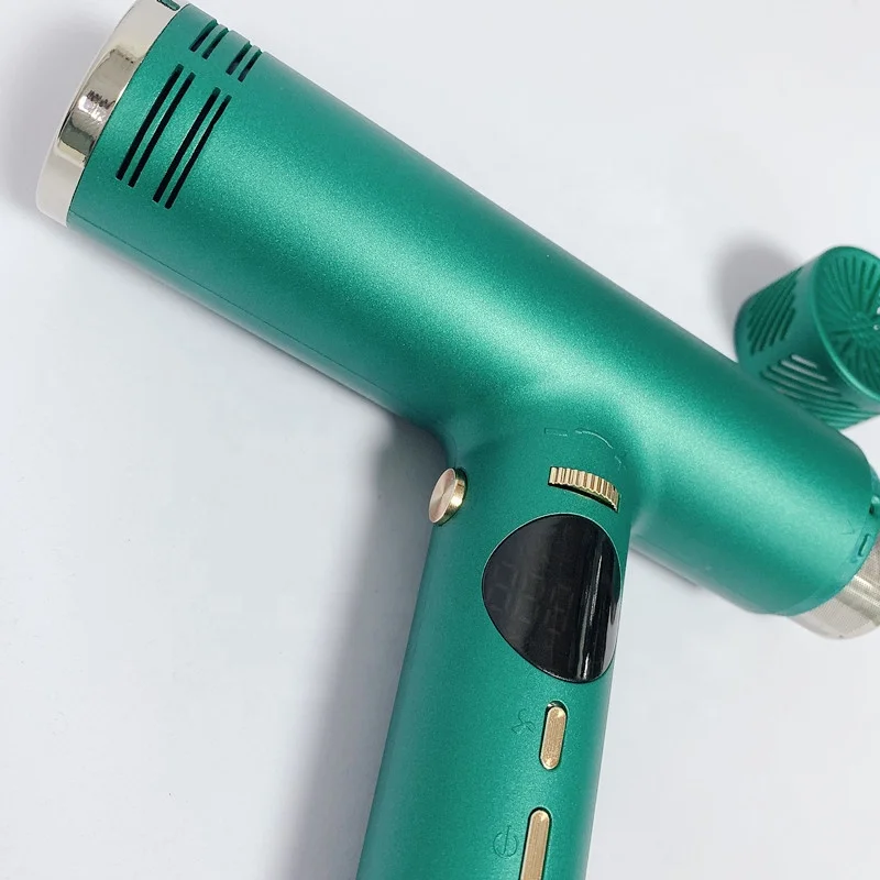 High power Lcd display negative ions blcd fast dryer portable electric hair blow dryer with detachable power cable