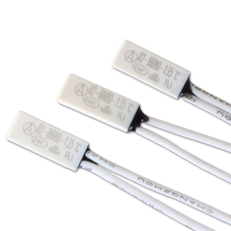 Current Sensitive Temperature Protector Bimetal Thermostat Switch 10A