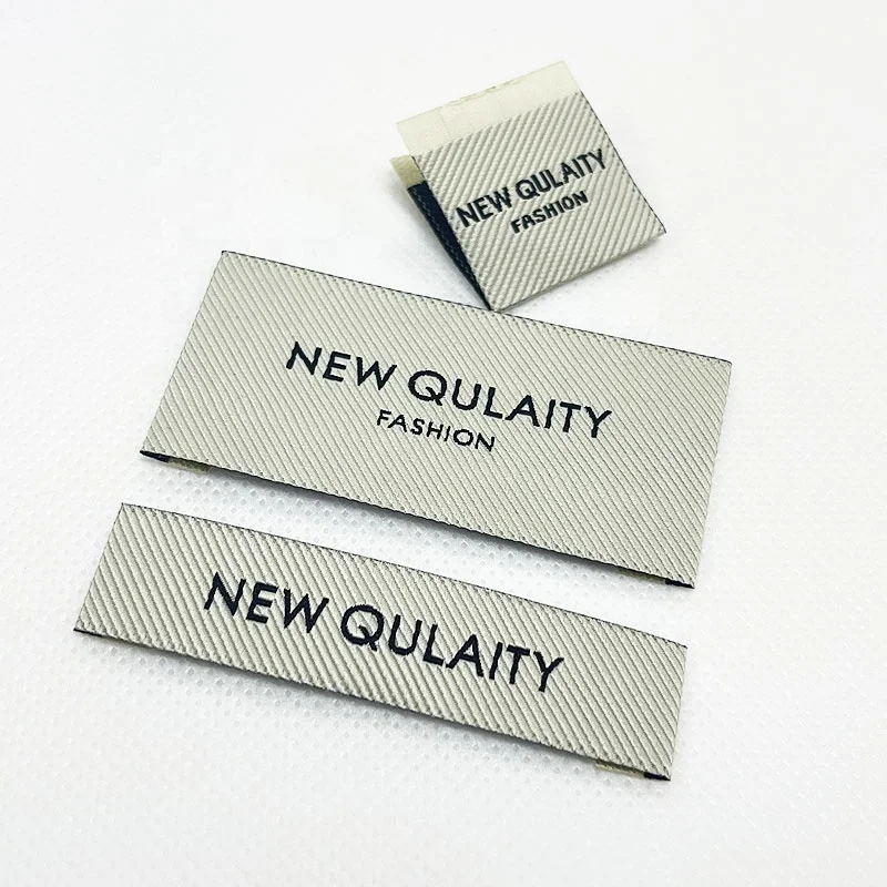 Custom tags neck labels for clothing brand
