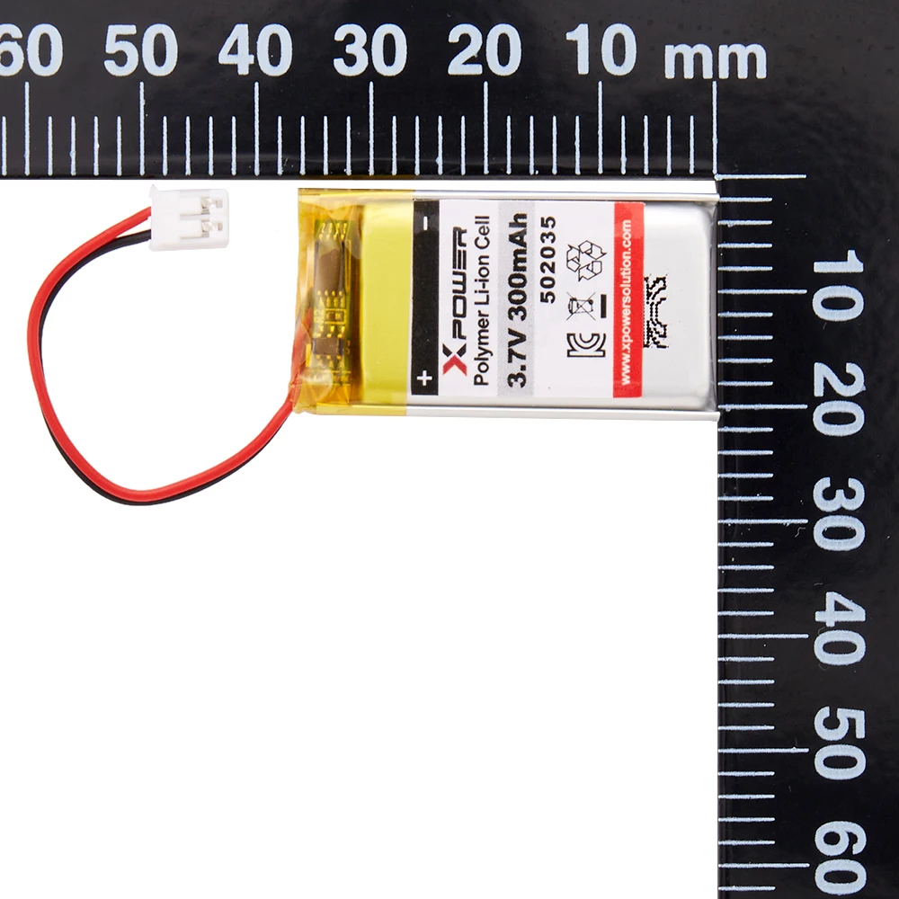 502035 3.7v 300mah