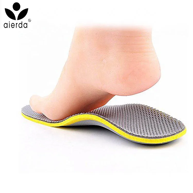 Orthotic Plantar Fasciitis Shoe Insole Sport Breathable Cushion Height Performance Insole