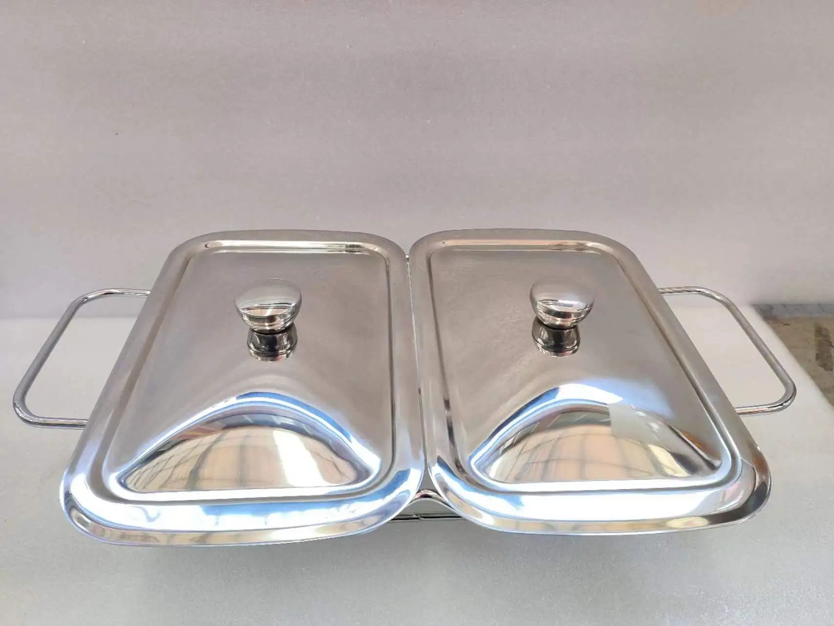 MANQI High Quality Chafing Dish Buffet Set Alcoholic Heater Chafing Dishes Luxury Food Warmers