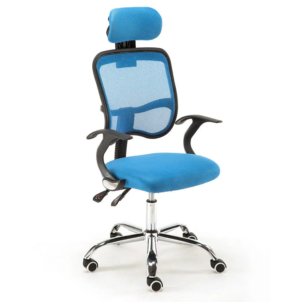 Wholesale Luxury Comfortable Ergonomic Office Chair Modern High Back Swivel Executive Manager Design Adjustable PU Metal Iron