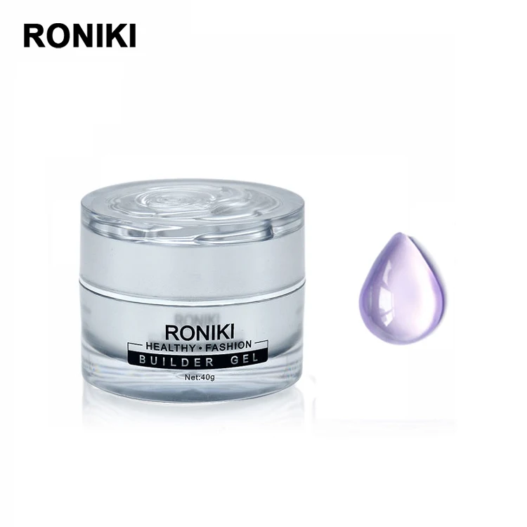Роники лучшее качество строитель УФ гель 1 кг удлиннение ногтей гель лак желе буйдер гель