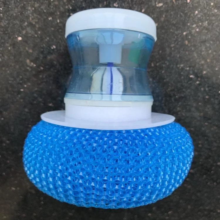 2 pcs Set Scrub Brush and Scourer,fill detergent available