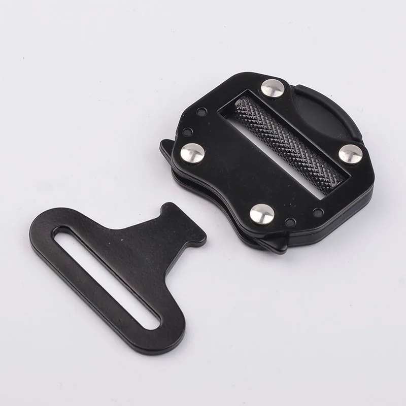 Factory Custom High Quality Black Color quick release buckle for Harness Belt