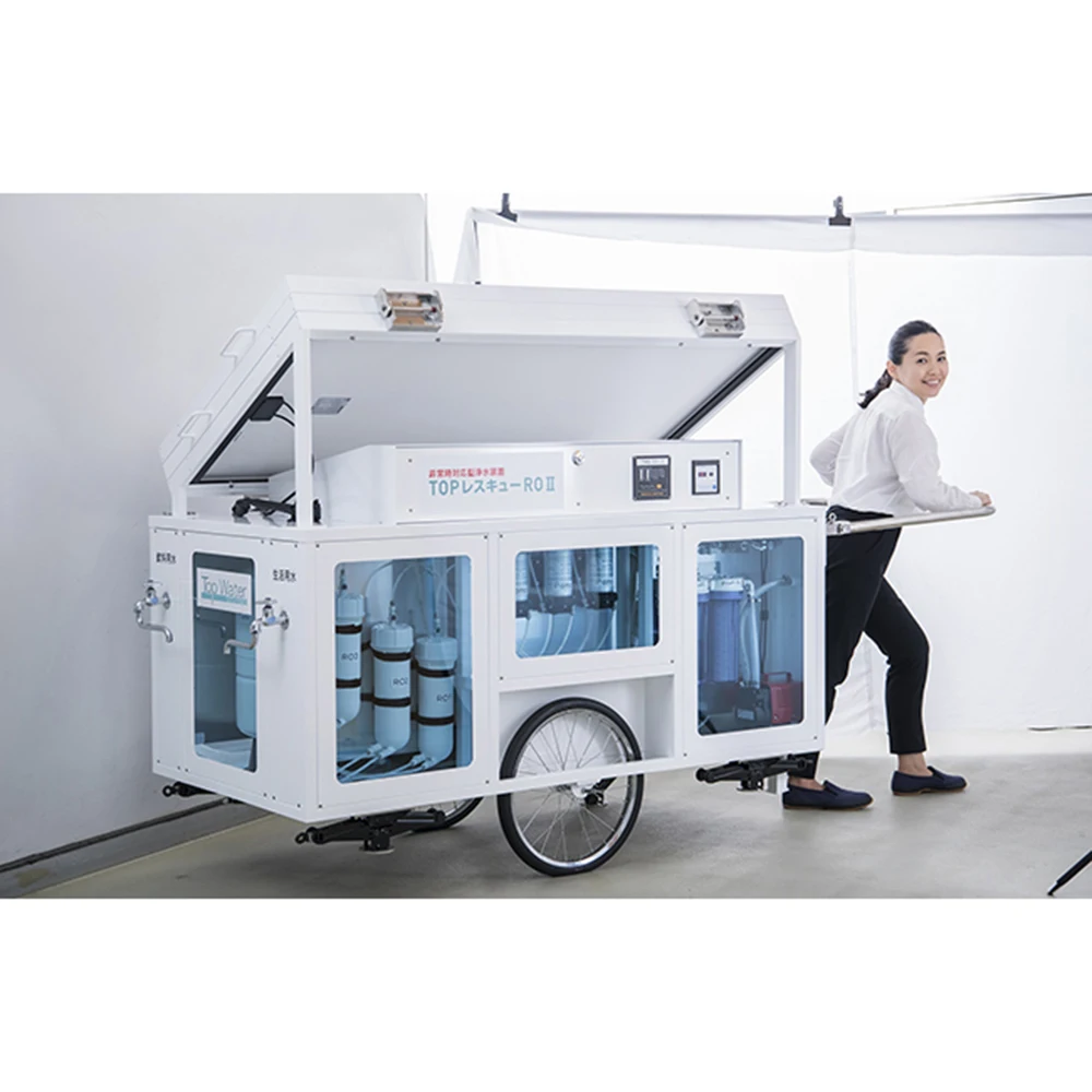 Solar-Powered Water Safety Products Including Purification Systems on Plant Sale