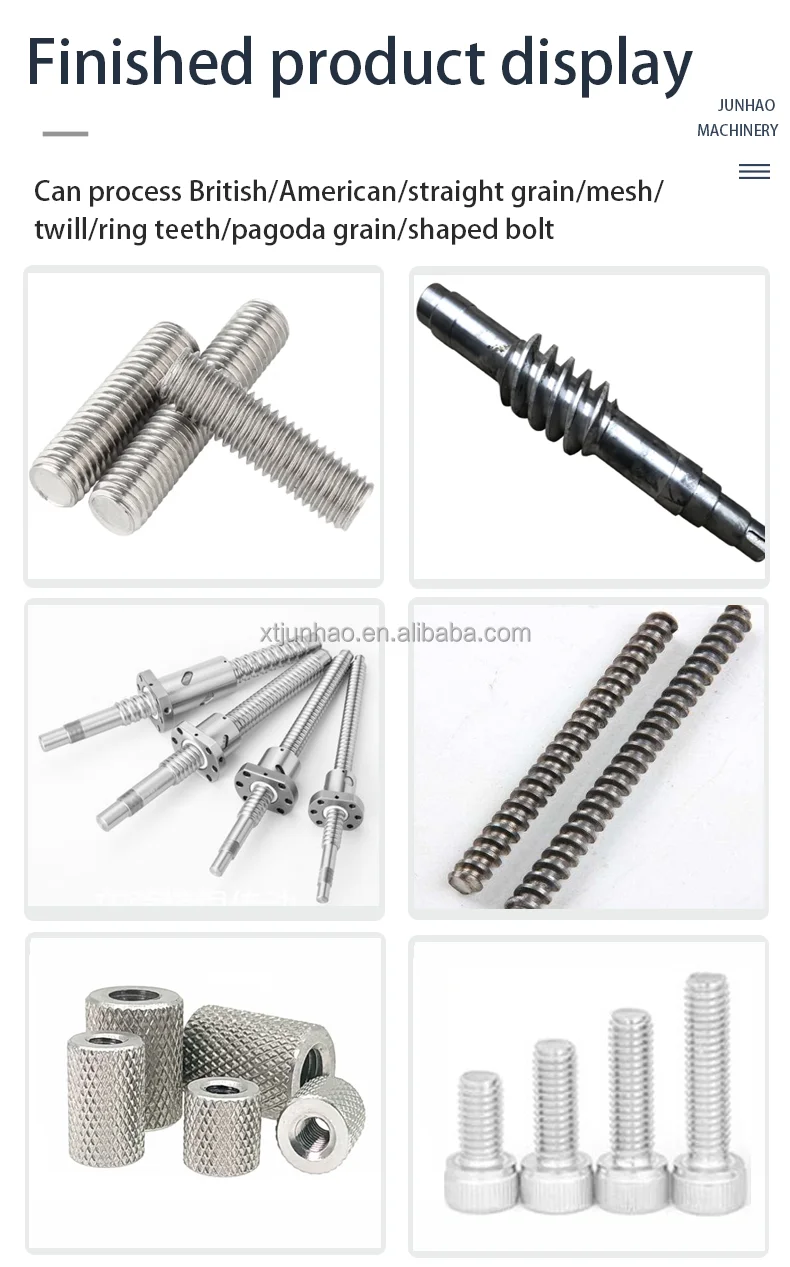 High Automatic Price Spare Manufacturing Roscadora U Steel Metal Para Internal Nail Gypsum De Nut Threading Machine