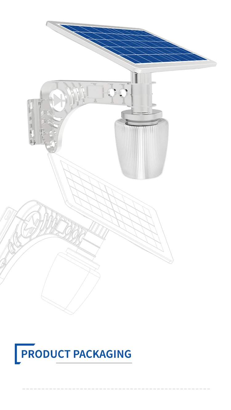 Производство солнечных светодиодных светильников для сада и улицы