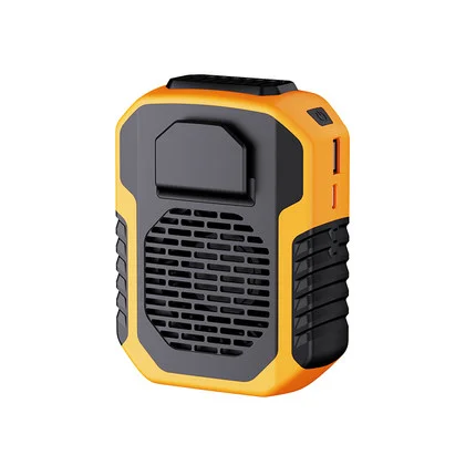 Hot sale mini usb waist hanging fan portable air conditioning suit rechargeable 6000mah battery 3 speed mini fans