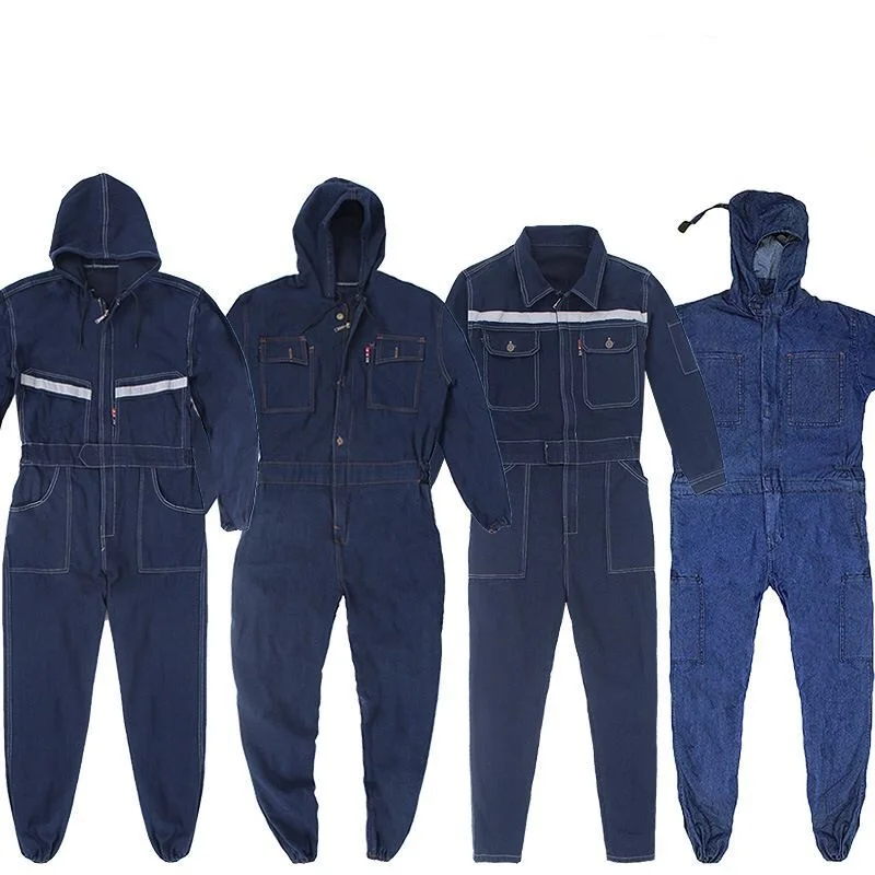 2021 car employee uniform boiler suits safety workwear jacket uniform shirts workshop welding suit mechanical working overalls