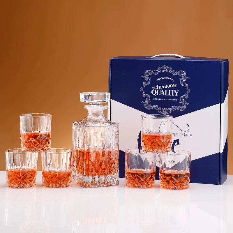 Amazon Top Seller  Whisky Glass  Artwork Liquor XO Snifter Whiskey Wine Cup  Gift Box