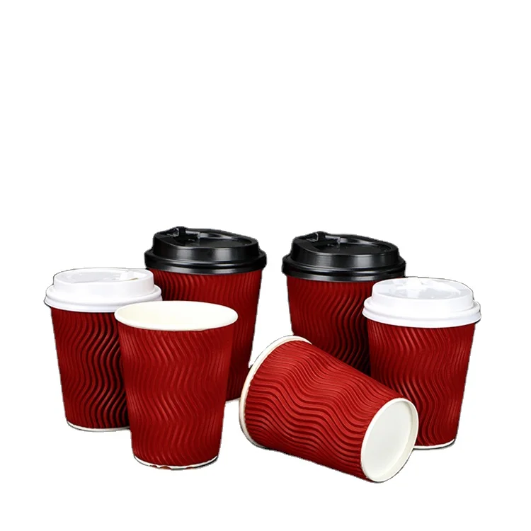 Ripple Coffee Cups 16z Ripple Cup 500 ML Ripple Paper Cup