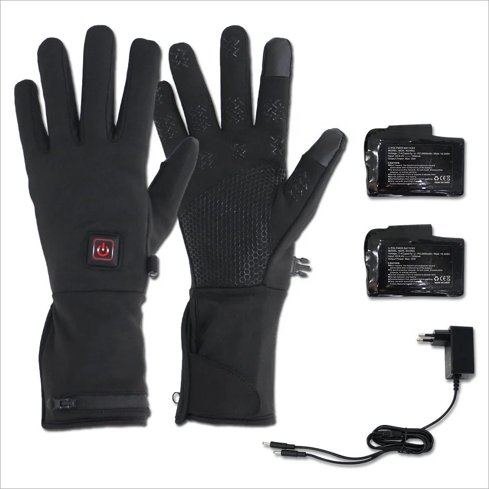 Перчатки с подогревом для зимних видов