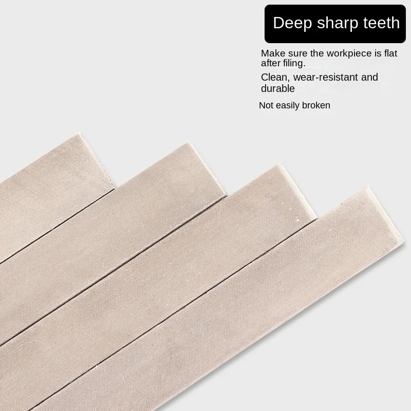 Industrial Grade 6-12 Inch Hand File with Ultra-Fine Tooth T12 round Steel Oil Light Polishing File Head Plate and Fitter