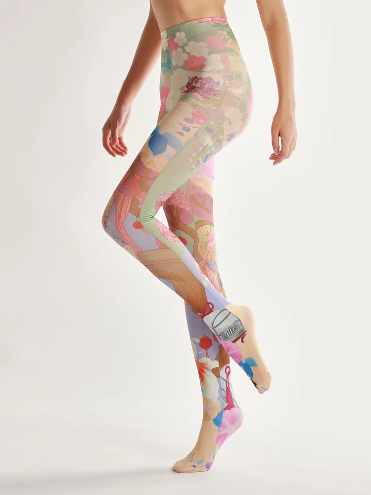 custom logo stockings pantyhose women sexy nylon high waist custom pantyhose