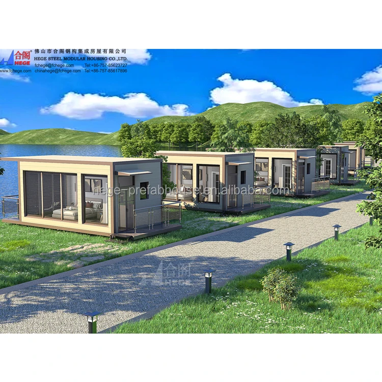 Современный роскошный сборный контейнерный дом/Новая деловая модель мини-отеля