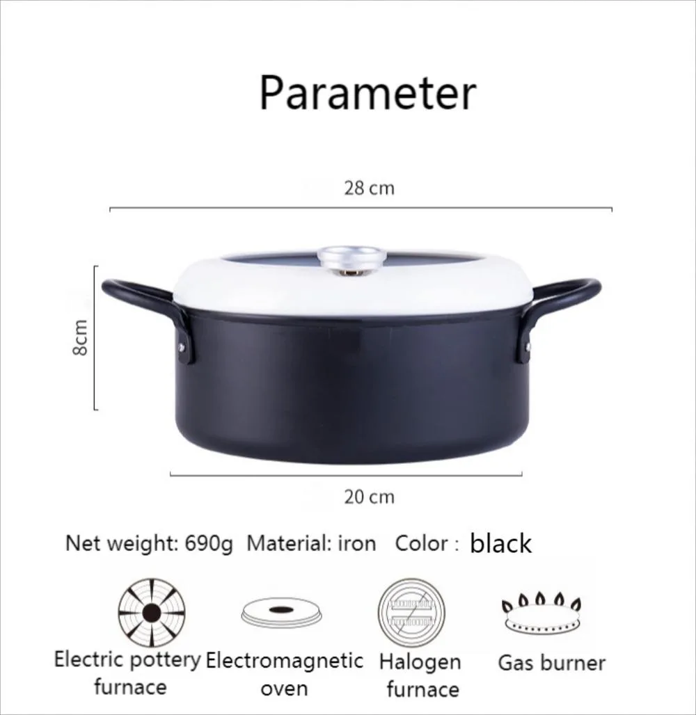 Ironysteel Essential Kitchen Tools Set Comprised of Tempura Deep-Frying Pan Thermometer Drain Cookware Pots Perfect Utensils