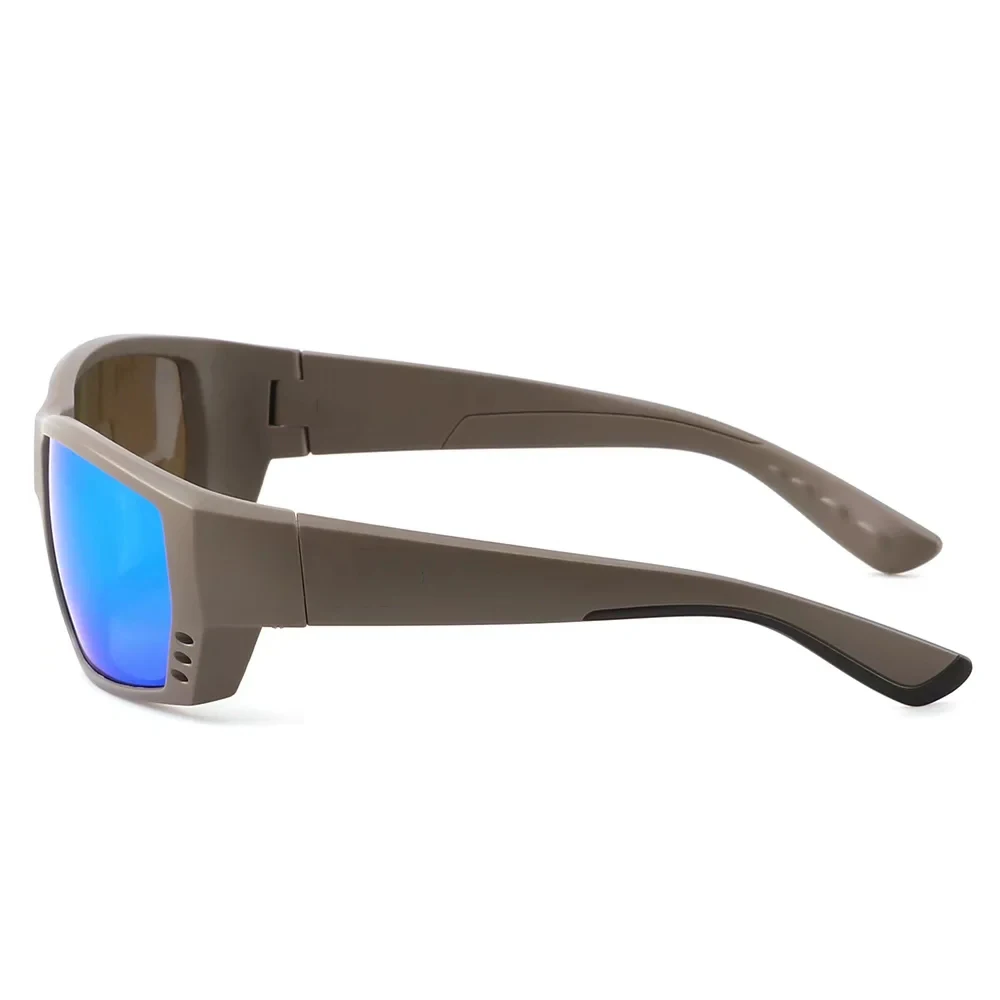 Authentic original famous brand Del Mar branded Tuna Alley 580P polarized sunglasses men luxury fishing surfing sunglasses