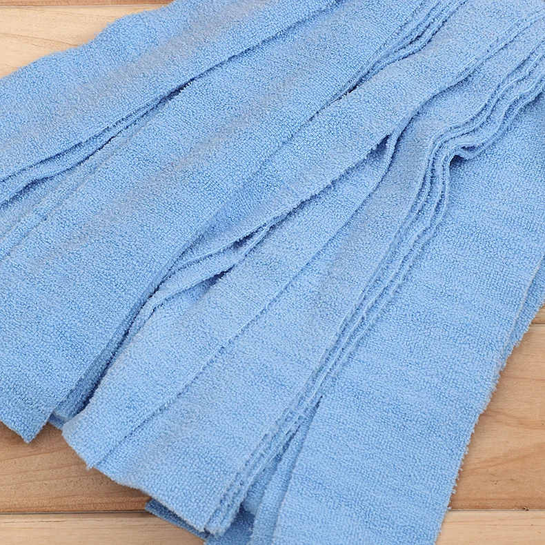 Traditional Style Microfiber Cloth Strip Wet Mop Replacement Head Commercial Hotel Use Microfiber Mop Pad Refill