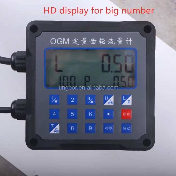 new design ogm flow meter from lungbor