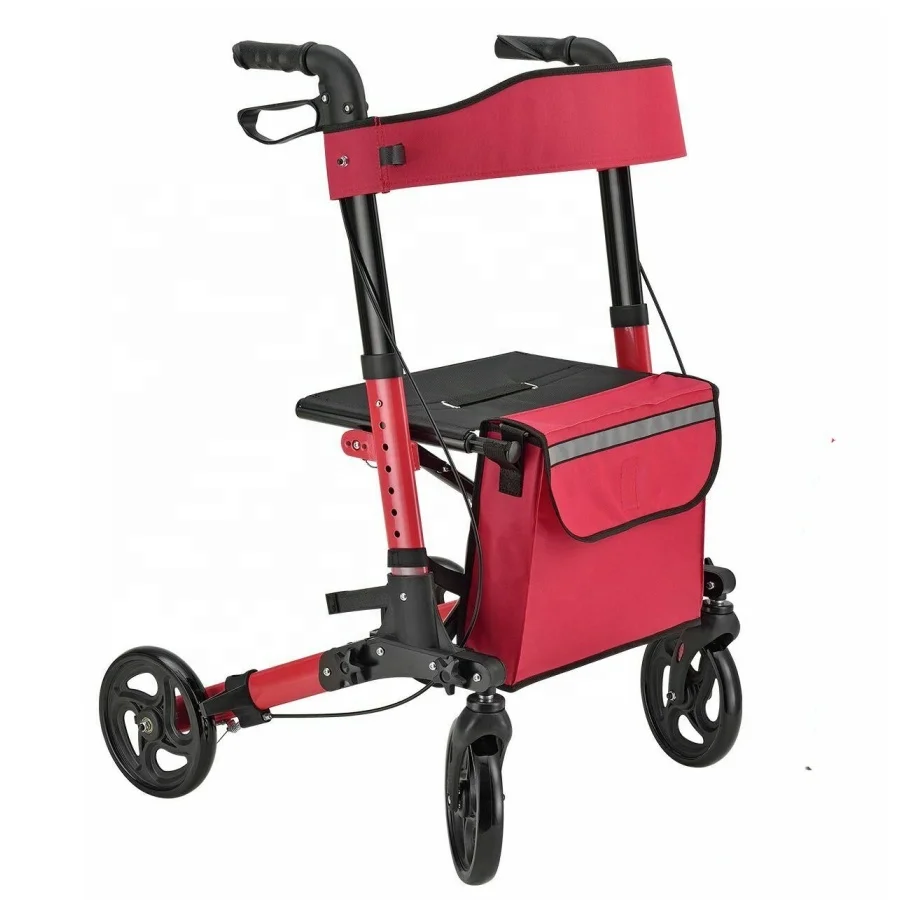
Hot Sales European design lightweight walker rollator for elderly 