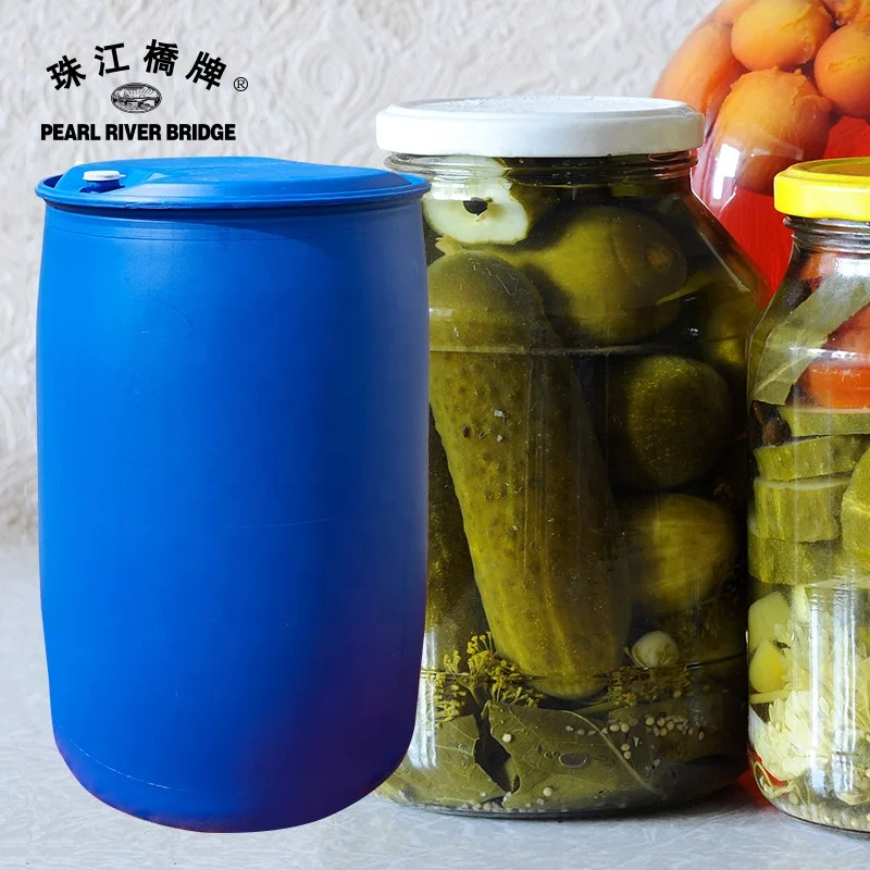  PRB Rice Vinegar 200L Drum Factory Price Natually Brewed Food Ingredients Pearl River Bridge Brand